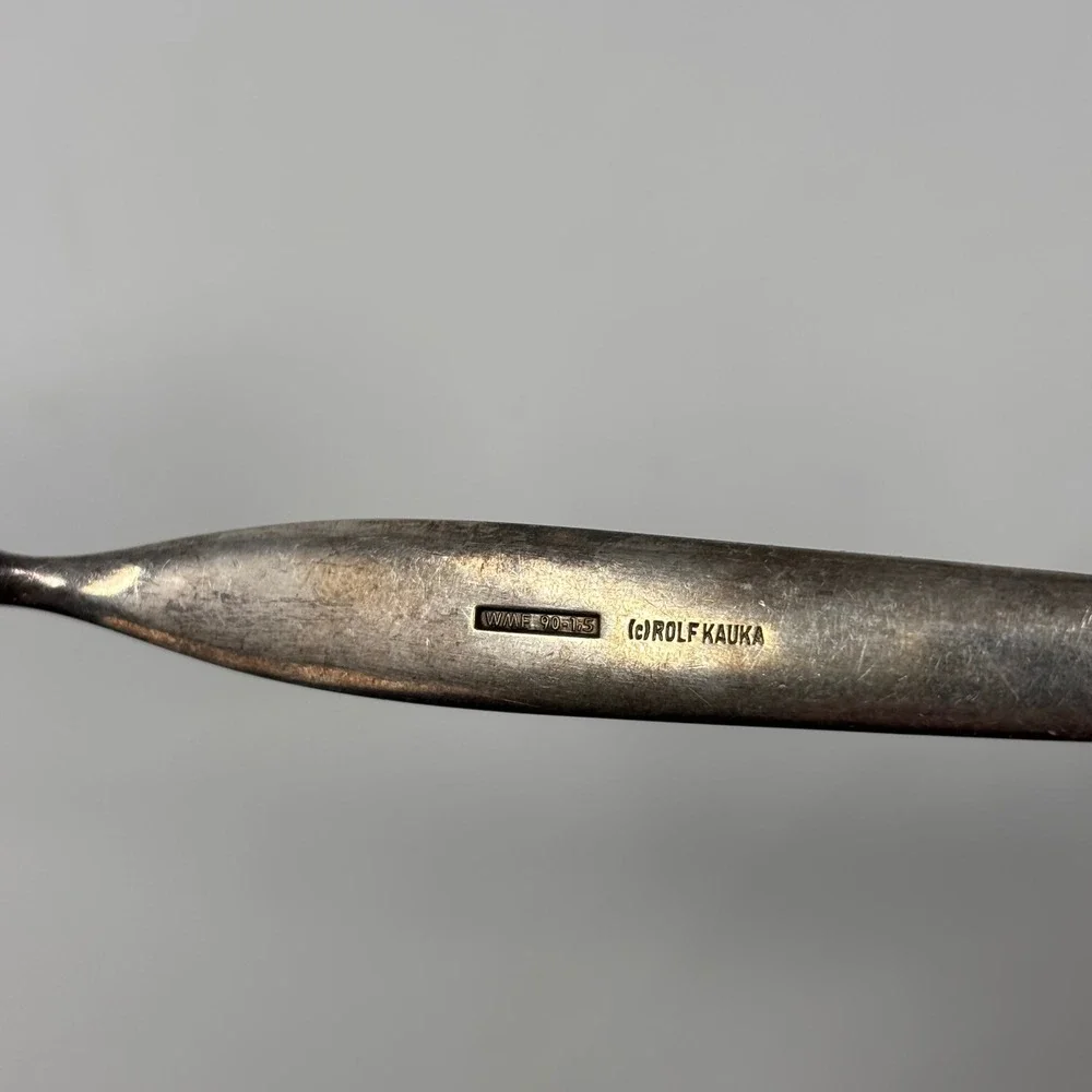 Antique W-Germany Rabbit & Evald Nielsen Danish Silverplate Mouse Child Spoons